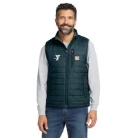 Men's Carhartt ® Puffy Gilliam Vest w/ Y Logo- Embroidered