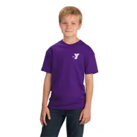 Youth 5.4oz 100% Cotton Tee - YMCA Logo